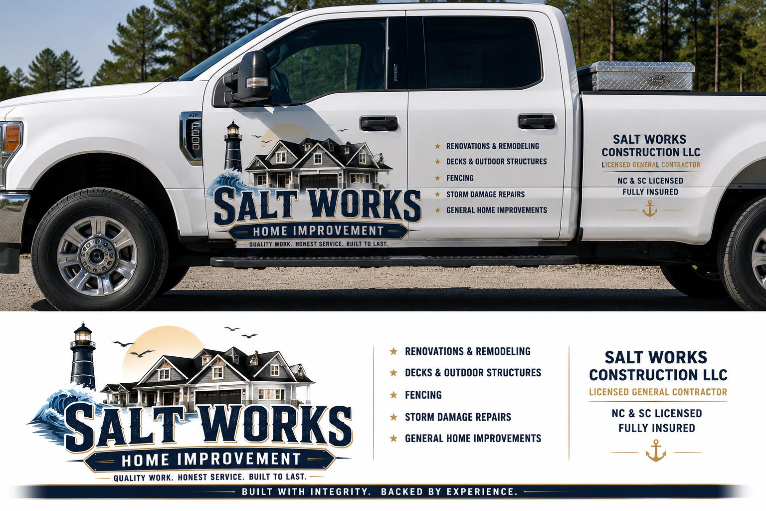 LOGO on truck